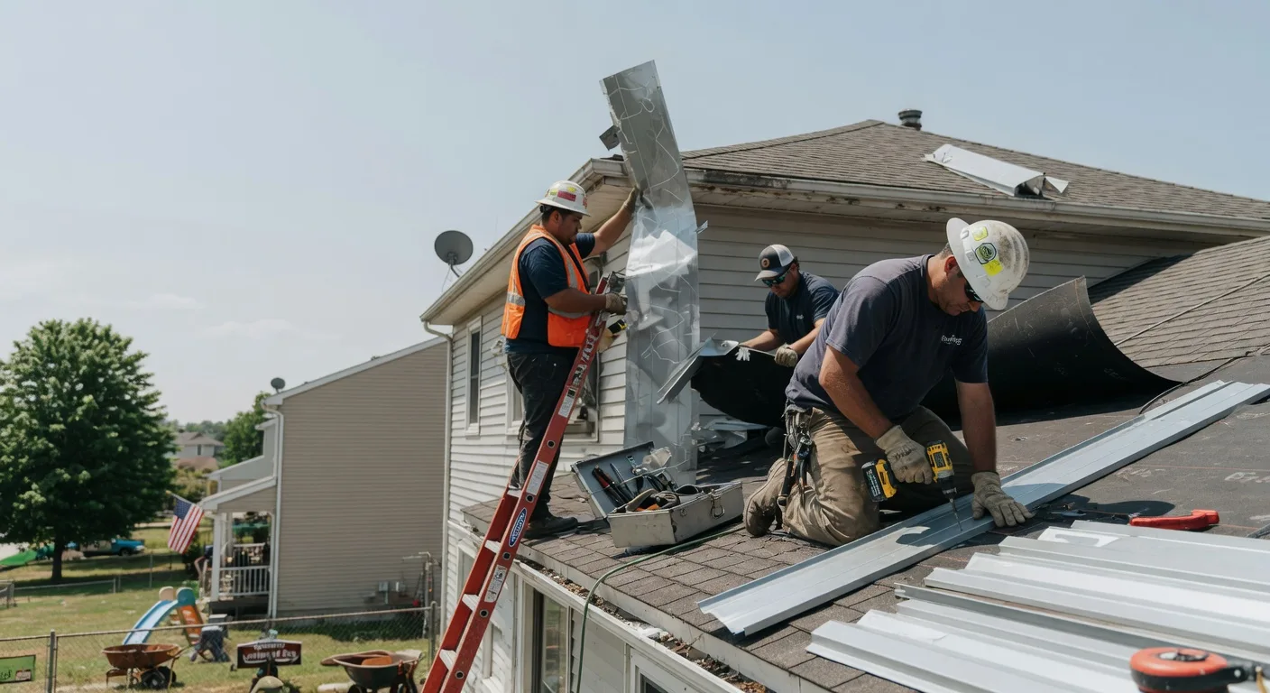 Storm Damage Metal Roof Repair in Grand Coulee, WA